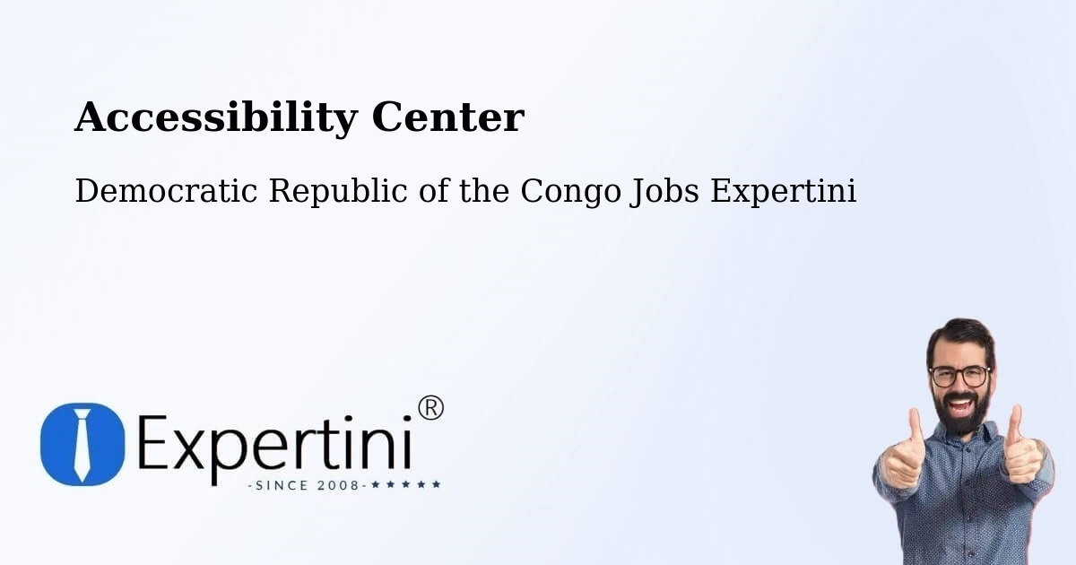 Accessibility Statement – Lisala - Democratic Republic of the Congo Jobs Expertini