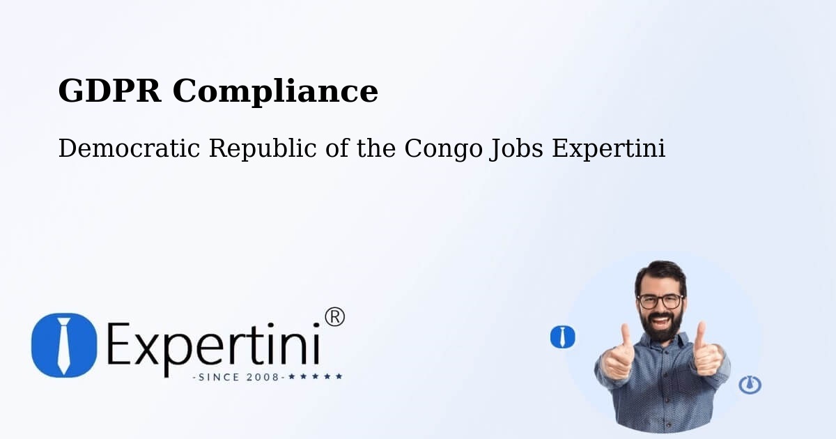 EU GDPR Compliance Statement – Lisala - Democratic Republic of the Congo Jobs Expertini