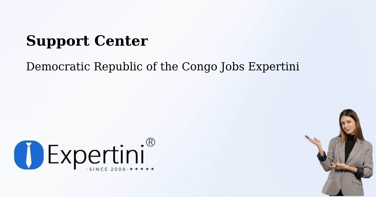 Support Services – Lisala - Democratic Republic of the Congo Jobs Expertini